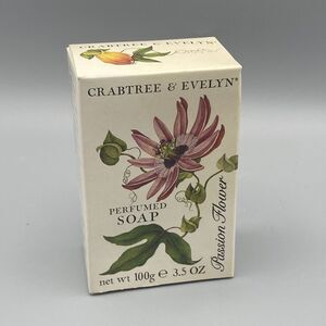Crabtree & Evelyn PASSION FLOWER Soap Bar 3.5‎ OZ Vintage New in Box